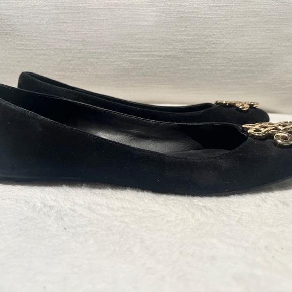 Diane con Furstenberg Leather Ballet Flats - Picture 2 of 6